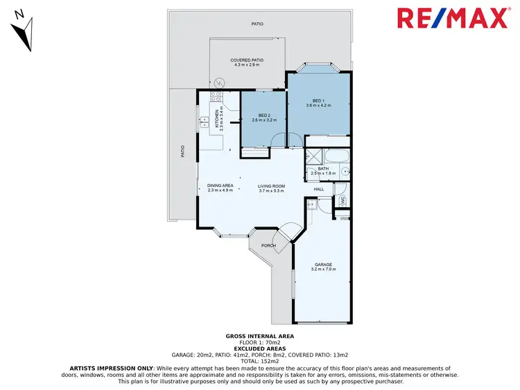 Floorplan of Homely semi-detached listing, 58/19 Arwen Street, Maroochydore QLD 4558