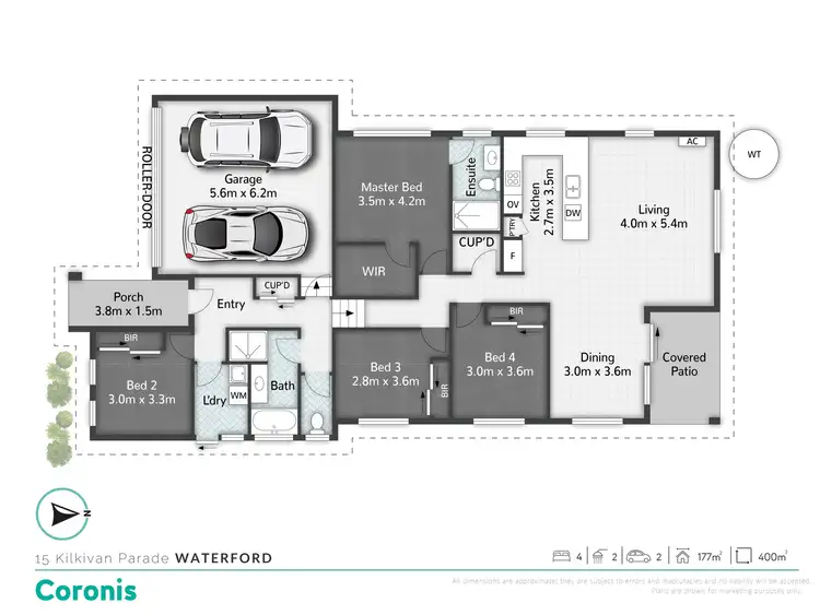 Floorplan of Homely house listing, 15 Kilkivan Parade, Waterford QLD 4133