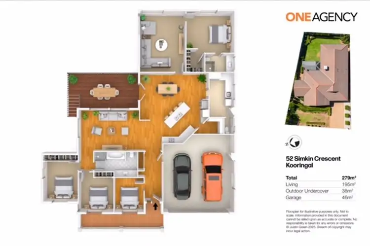 Floorplan of Homely house listing, 52 SIMKIN CRESCENT, Kooringal NSW 2650