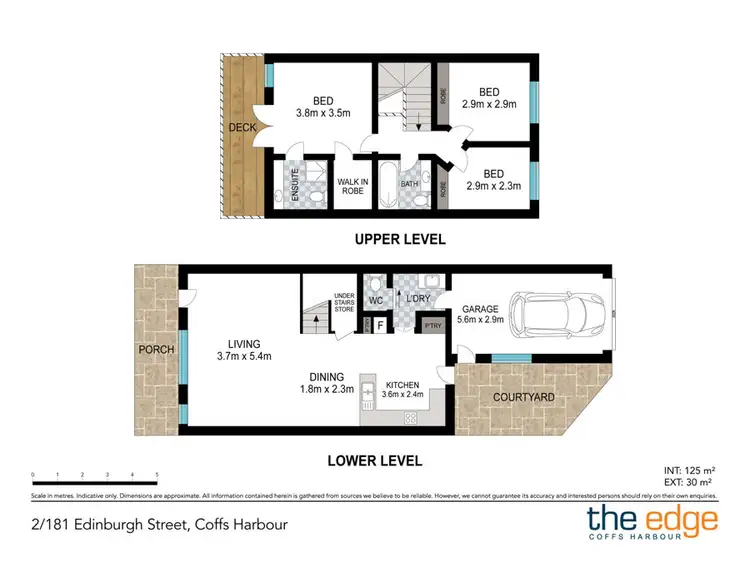 Floorplan of Homely townhouse listing, 2/181-185 Edinburgh Street, Coffs Harbour NSW 2450