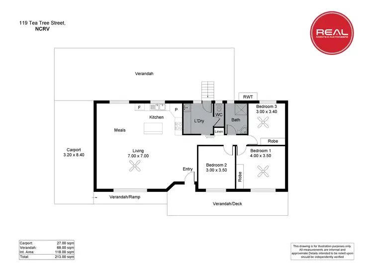 Floorplan of Homely retirement listing, 119/50 Andrews Road, Penfield SA 5121