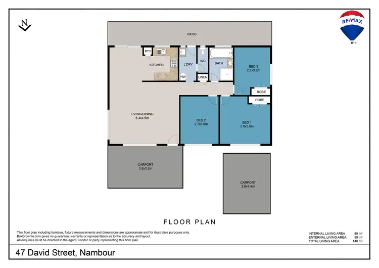 Floorplan of Homely house listing, 47 David Street, Nambour QLD 4560