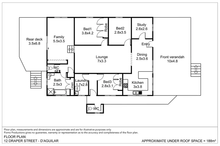 Floorplan of Homely house listing, 12 Draper Lane, D'aguilar QLD 4514