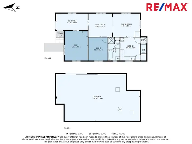 Floorplan of Homely house listing, 13 Briggs Street, Palmwoods QLD 4555