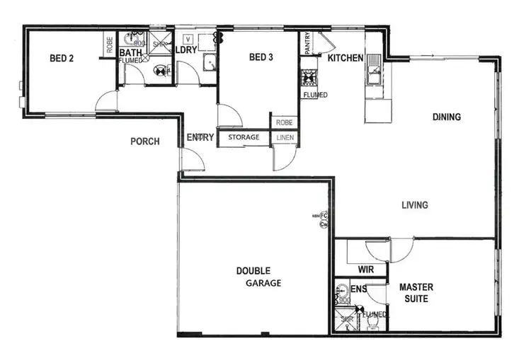 Floorplan of Homely house listing, 20A Barrows Way, Balga WA 6061