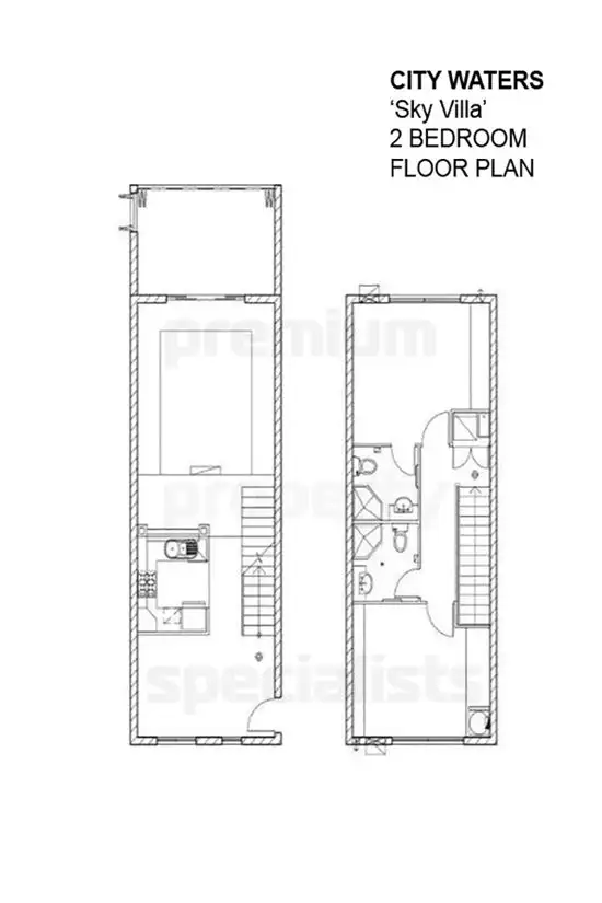 Floorplan of Homely unit listing, Building D 2-8 Rigg Street, Woree QLD 4868