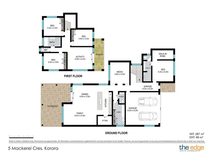 Floorplan of Homely house listing, 5 Mackerel Crescent, Korora NSW 2450