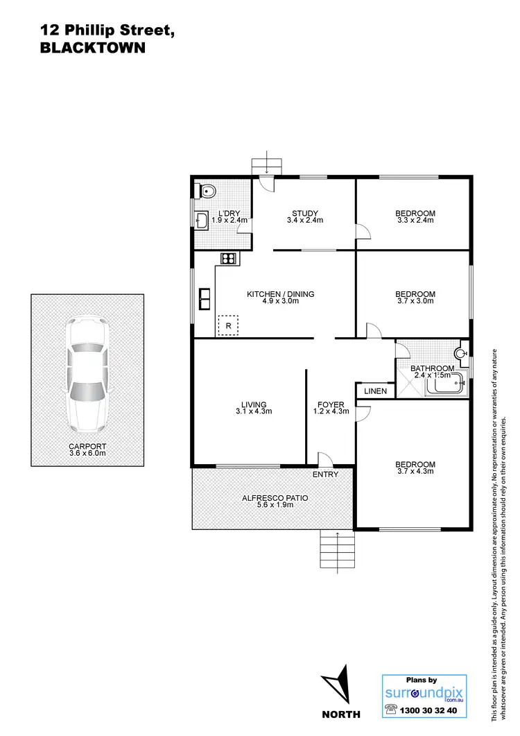 Floorplan of Homely house listing, Address available on request