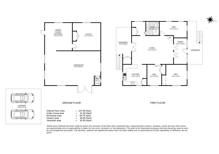 Floorplan of Homely house listing, 18 Arthur Davis Drive, East Greenmount QLD 4359