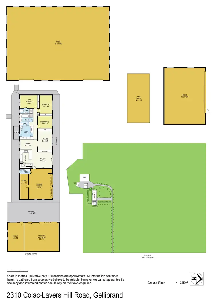 Floorplan of Homely rural property listing, 2310 Colac-Lavers Hill Road, Gellibrand VIC 3239
