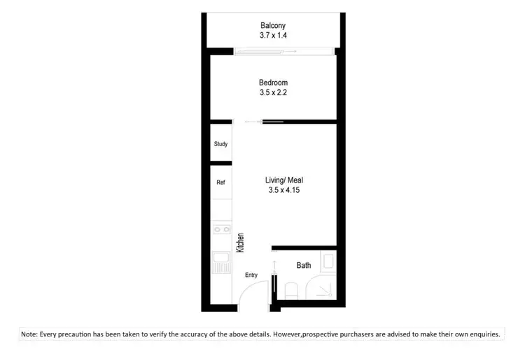 Floorplan of Homely apartment listing, 27/5 Archibald Street, Box Hill VIC 3128