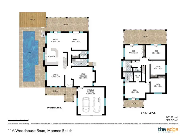 Floorplan of Homely house listing, 11a Woodhouse Rd, Moonee Beach NSW 2450