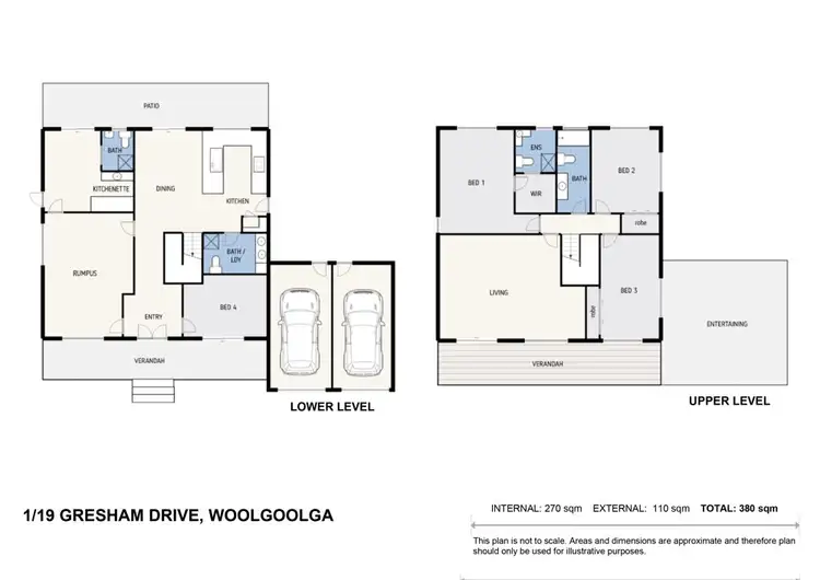 Floorplan of Homely house listing, 1/19 Gresham Drive, Woolgoolga NSW 2456