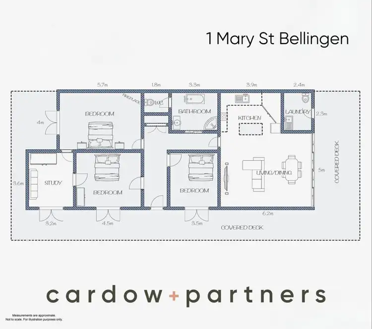 Floorplan of Homely house listing, 1 Mary St, Bellingen NSW 2454
