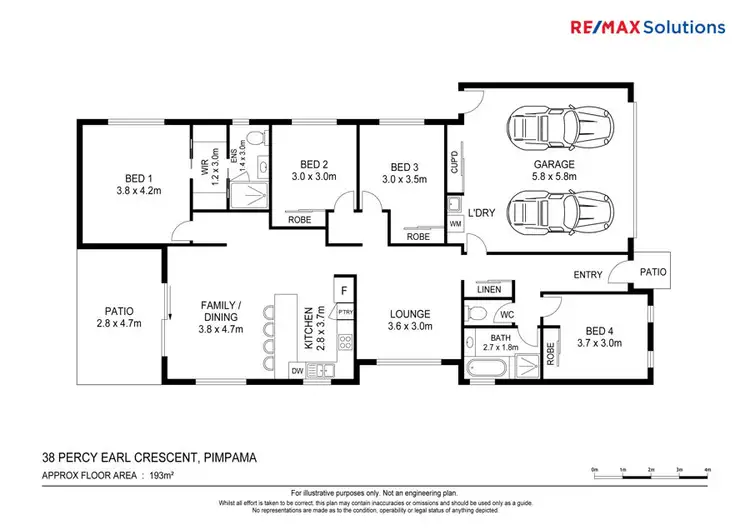 Floorplan of Homely house listing, 38 Percy Earl Crescent, Pimpama QLD 4209