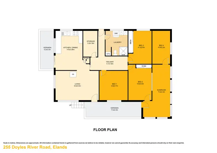 Floorplan of Homely rural property listing, 255 Doyles River Rd, Elands NSW 2429
