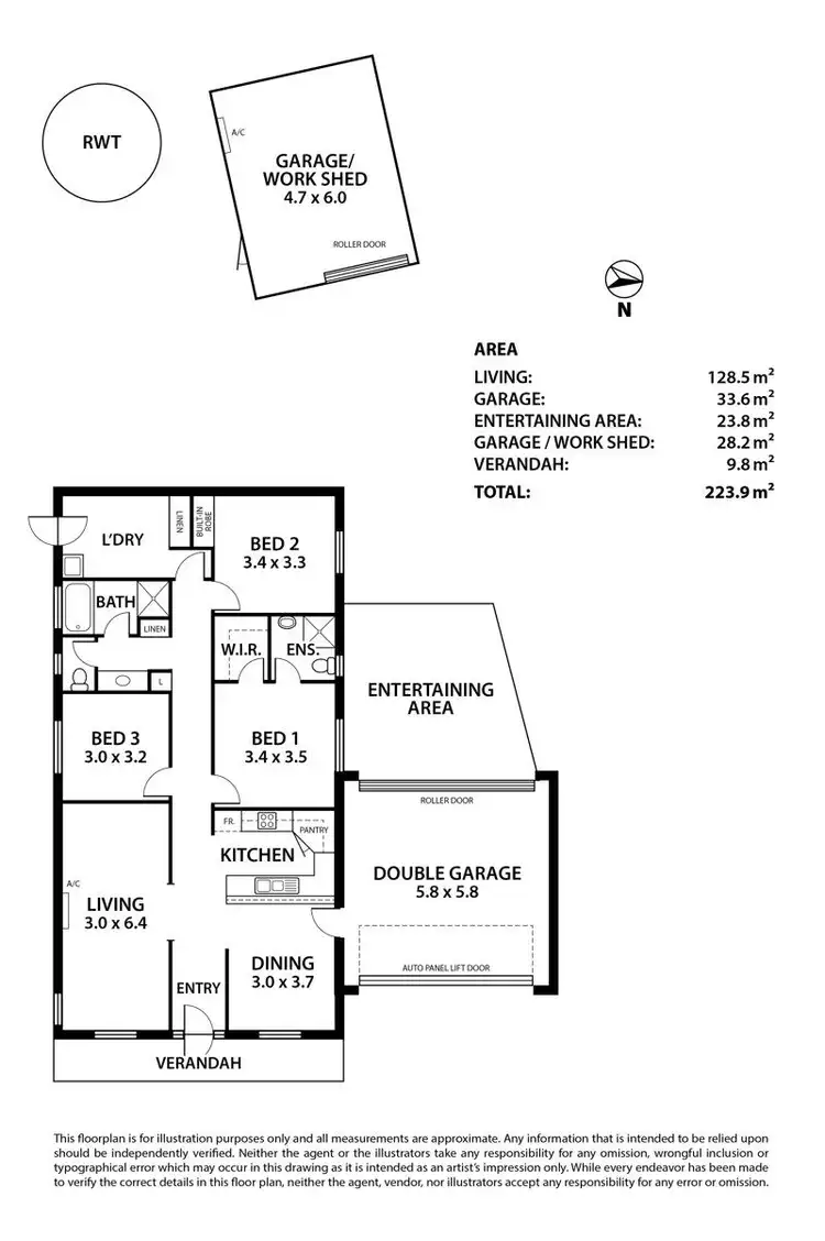 Floorplan of Homely house listing, 21 Scarborough Way, Mount Barker SA 5251