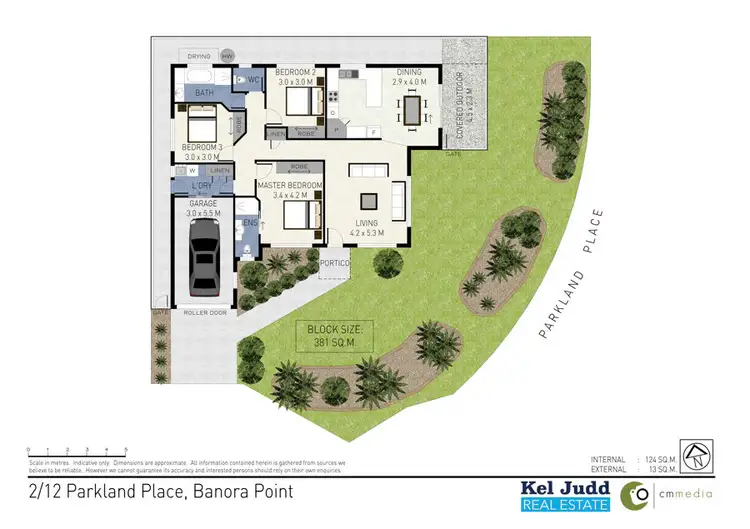 Floorplan of Homely house listing, 2/12 Parkland Place, Banora Point NSW 2486