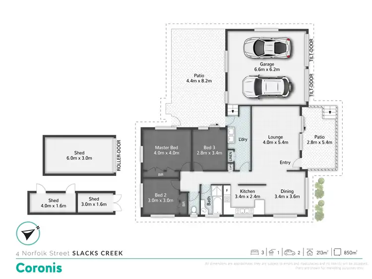 Floorplan of Homely house listing, 4 Norfolk Street, Slacks Creek QLD 4127