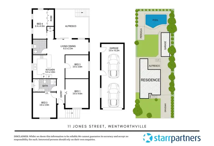 Floorplan of Homely house listing, 11 Jones Street, Wentworthville NSW 2145