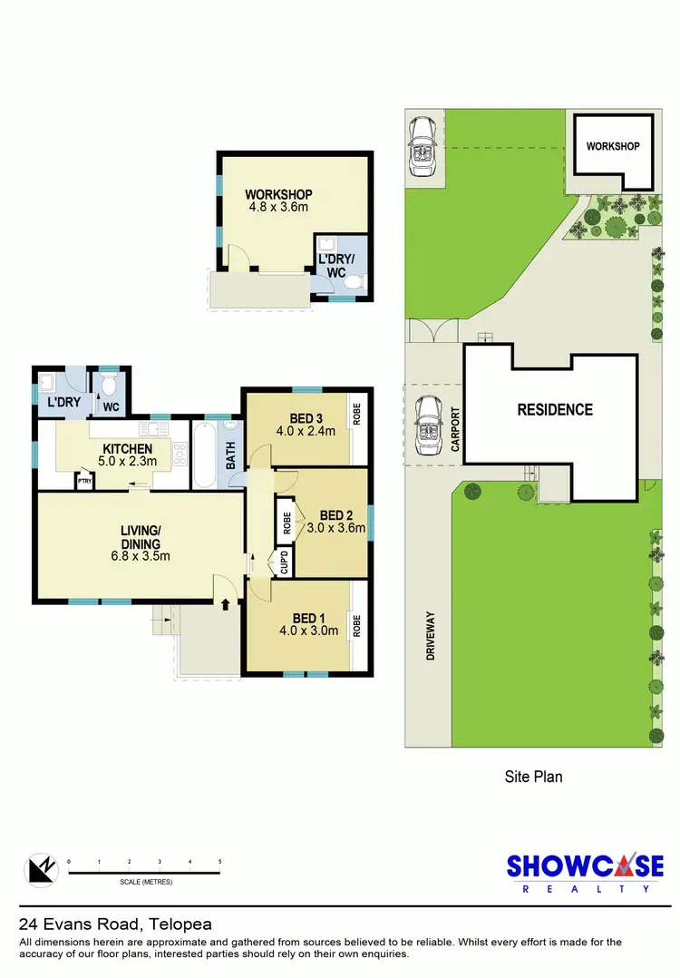 Floorplan of Homely house listing, 24 Evans Road, Telopea NSW 2117
