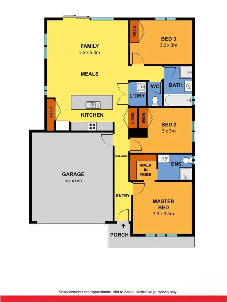 Floorplan of Homely house listing, 16 Nebula Cresent, Mickleham VIC 3064
