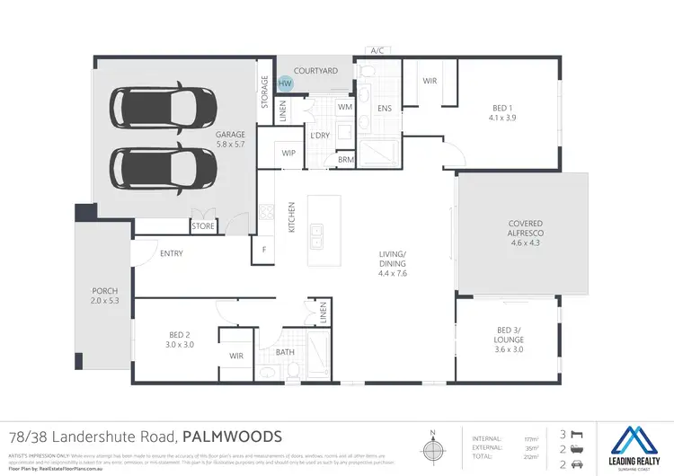 Floorplan of Homely house listing, 78/38 Landershute Road, Palmwoods QLD 4555