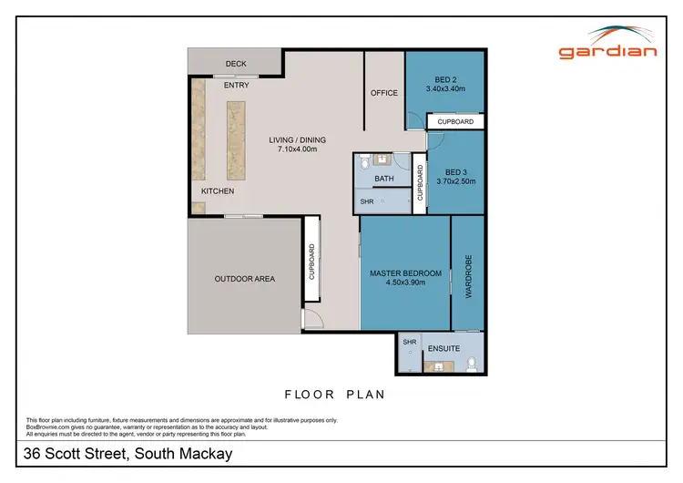 Floorplan of Homely house listing, 36 Scott Street, South Mackay QLD 4740