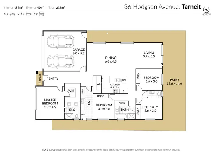Floorplan of Homely house listing, 36 Hodgson Avenue, Tarneit VIC 3029