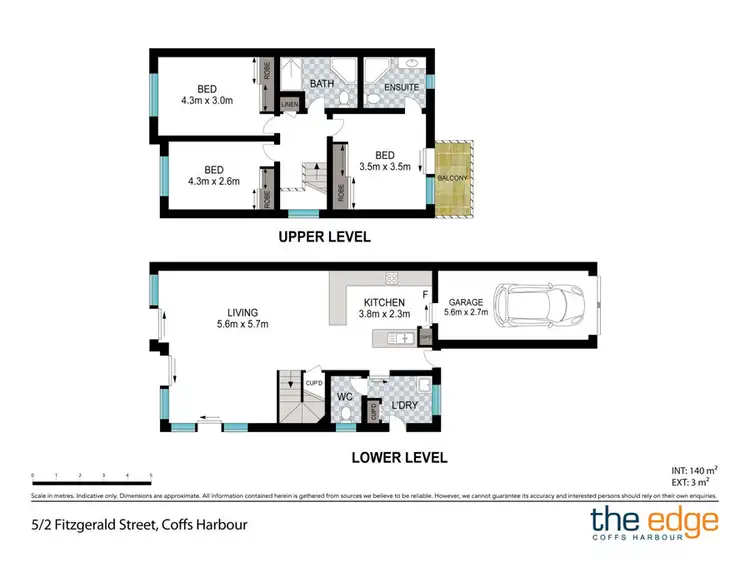 Floorplan of Homely townhouse listing, 5/2 Fitzgerald Street, Coffs Harbour NSW 2450