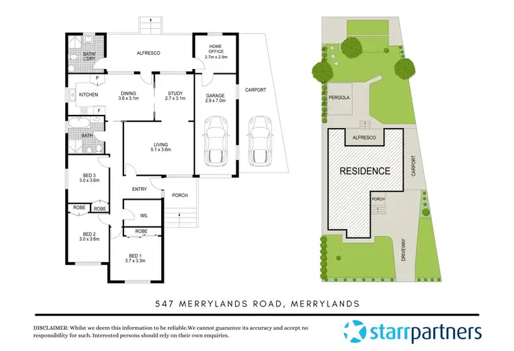 Floorplan of Homely house listing, 547 Merrylands Road, Merrylands NSW 2160