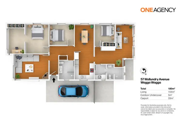 Floorplan of Homely house listing, 57 WOLLUNDRY AVENUE, Wagga Wagga NSW 2650