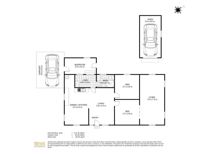 Floorplan of Homely house listing, 37 Logan Road, Clifton QLD 4361