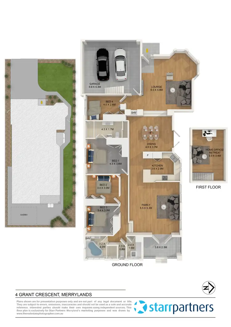 Floorplan of Homely house listing, 4 Grant Crescent, Merrylands NSW 2160