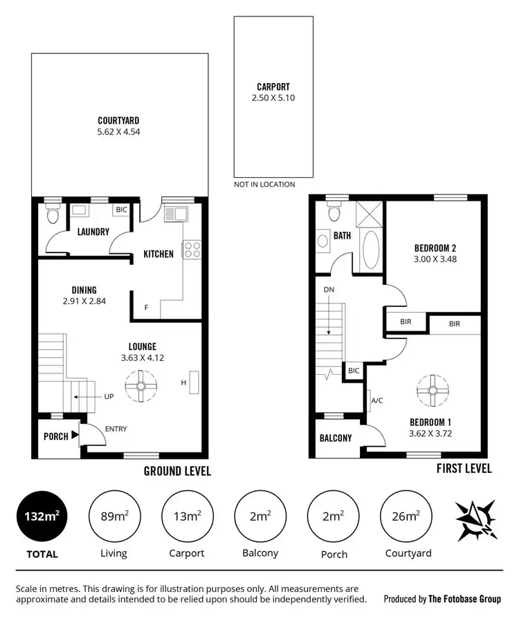 Floorplan of Homely unit listing, 4/3 Chapel Street, Plympton SA 5038