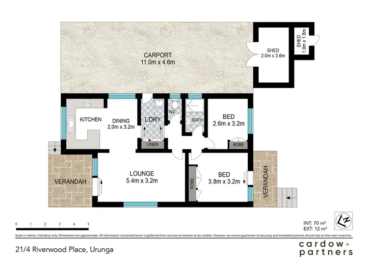 Floorplan of Homely other listing, 21/4 Riverwood Place, Urunga NSW 2455