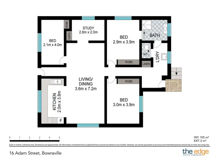 Floorplan of Homely house listing, 16 Adam St, Bowraville NSW 2449