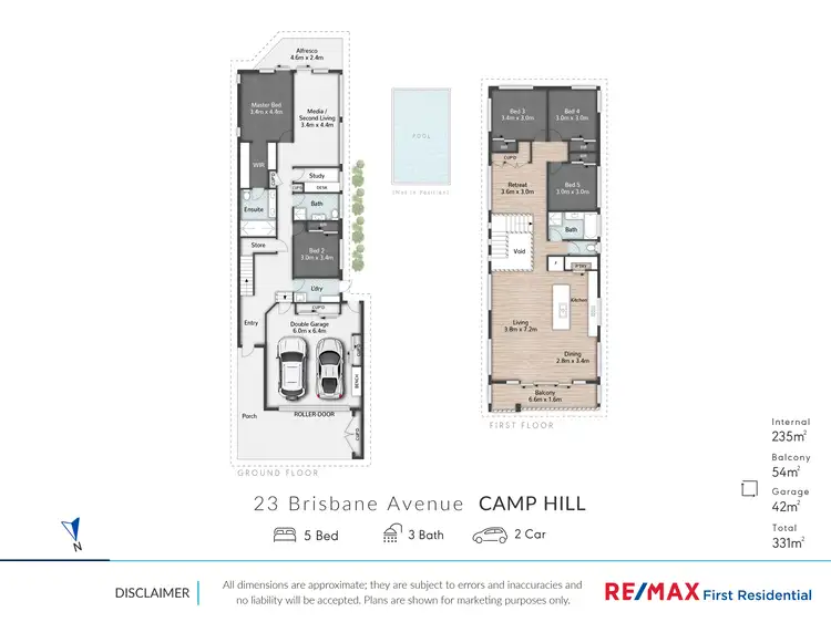 Floorplan of Homely house listing, 23 Brisbane Ave, Camp Hill QLD 4152