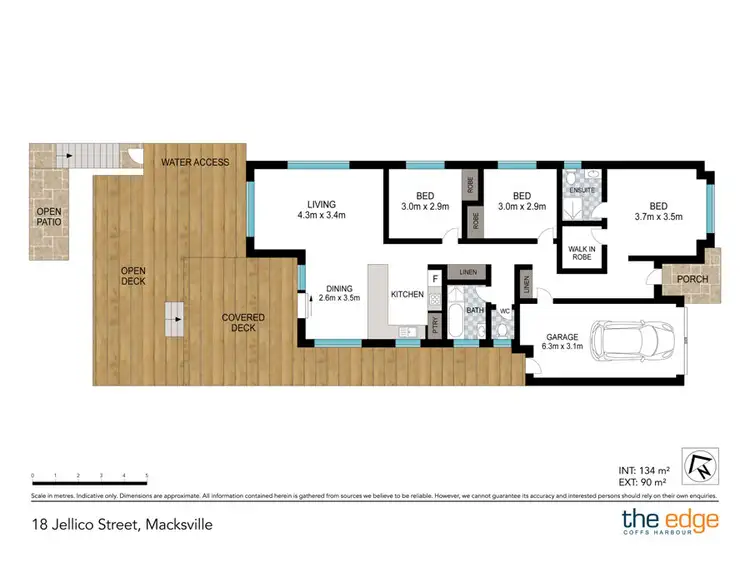 Floorplan of Homely house listing, 18 Jellico Street, Macksville NSW 2447