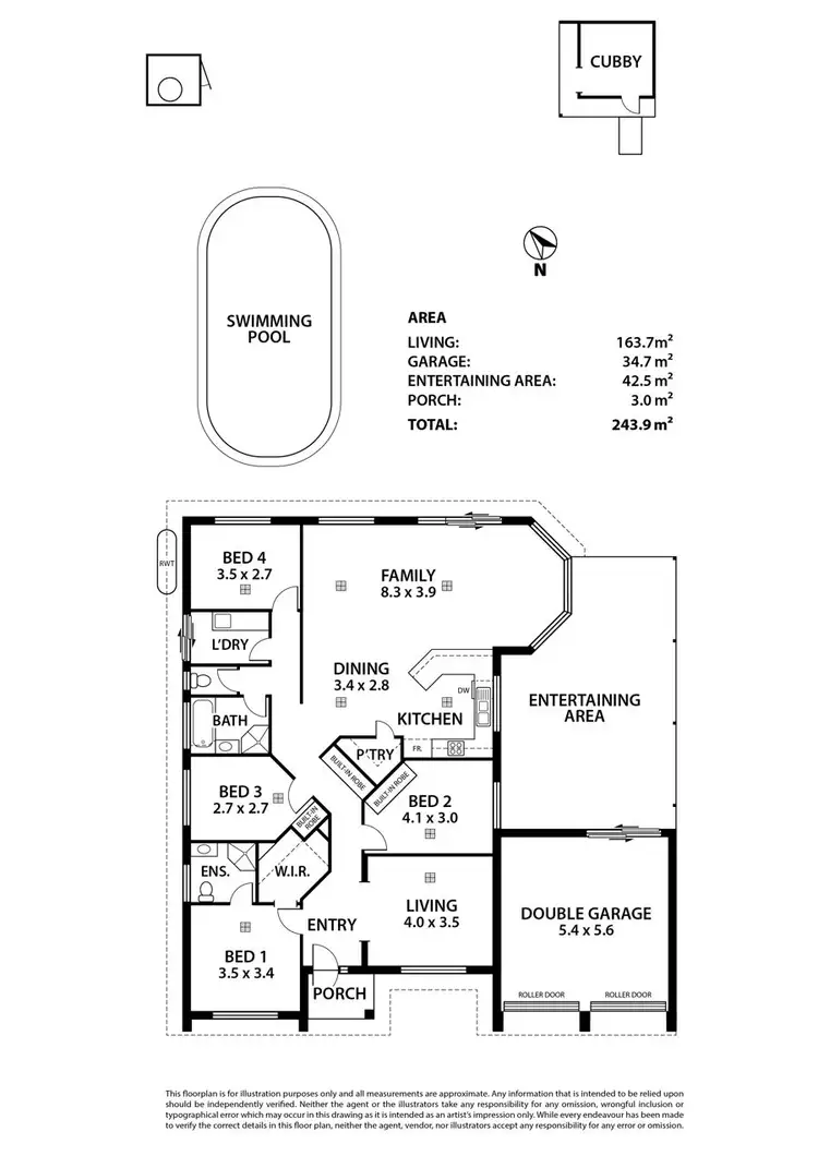 Floorplan of Homely house listing, 27 Forest Drive, Murray Bridge SA 5253