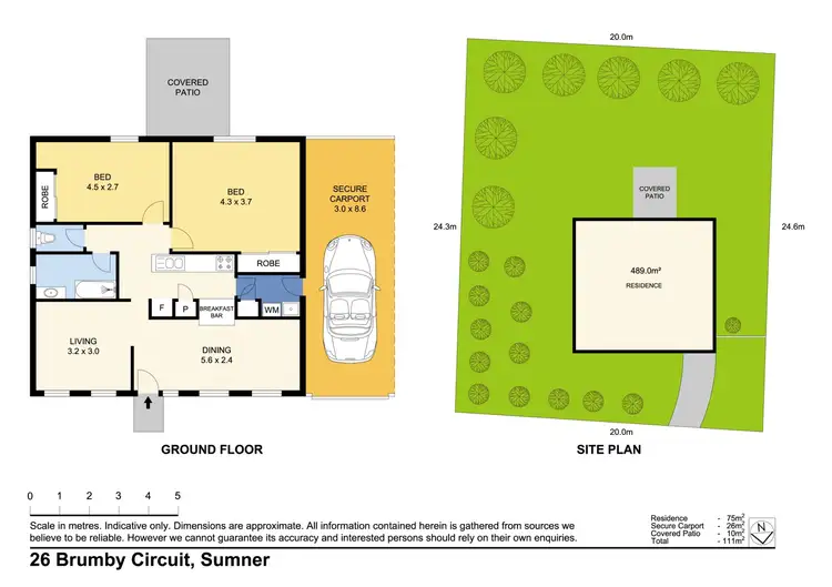 Floorplan of Homely house listing, 26 Brumby Circuit, Sumner QLD 4074