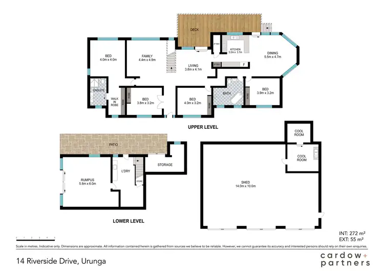 Floorplan of Homely house listing, 14 Riverside Drive, Urunga NSW 2455