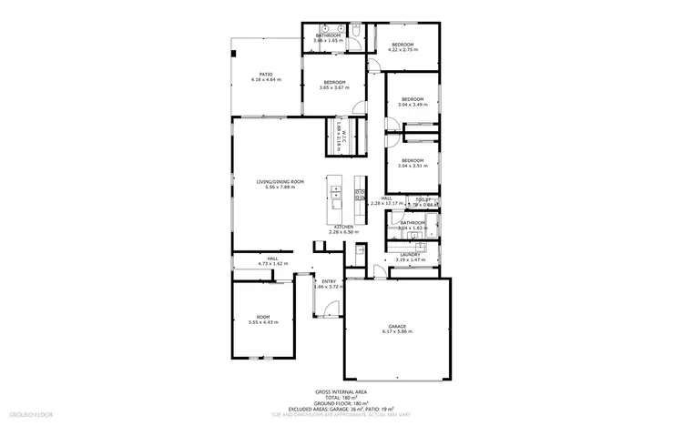 Floorplan of Homely house listing, 14 Cadel Evans Drive, Kearneys Spring QLD 4350