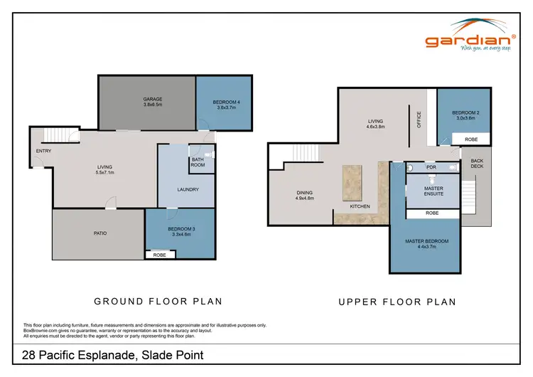 Floorplan of Homely house listing, 28 Pacific Esplanade, Slade Point QLD 4740