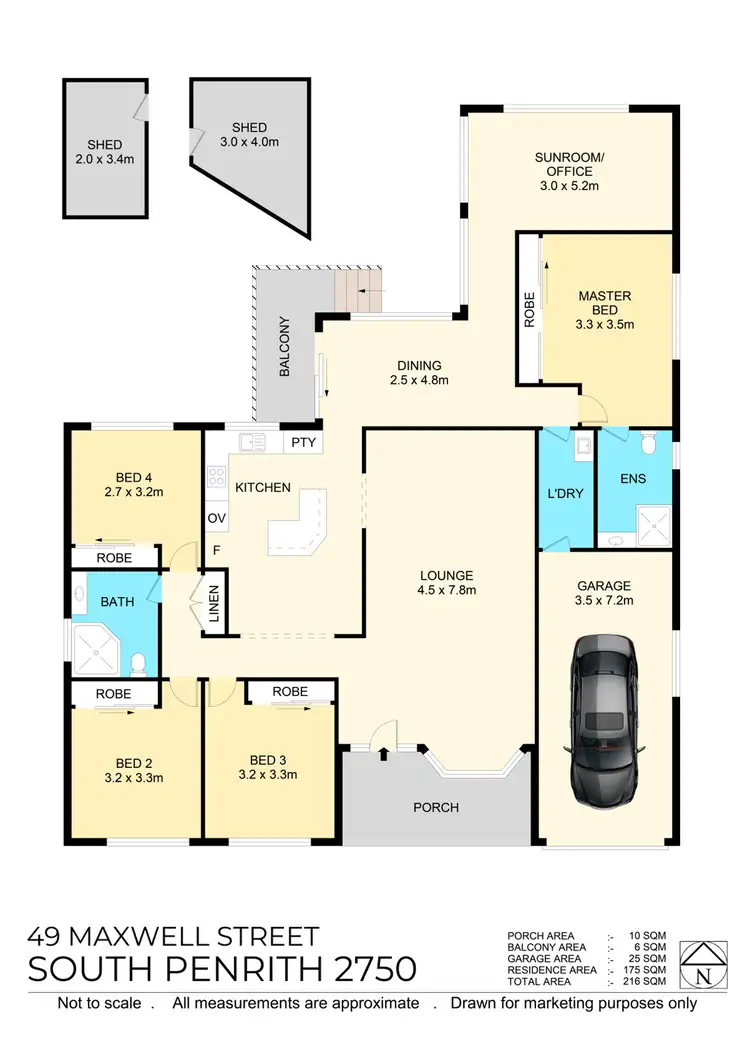Floorplan of Homely house listing, 49 Maxwell Street, South Penrith NSW 2750