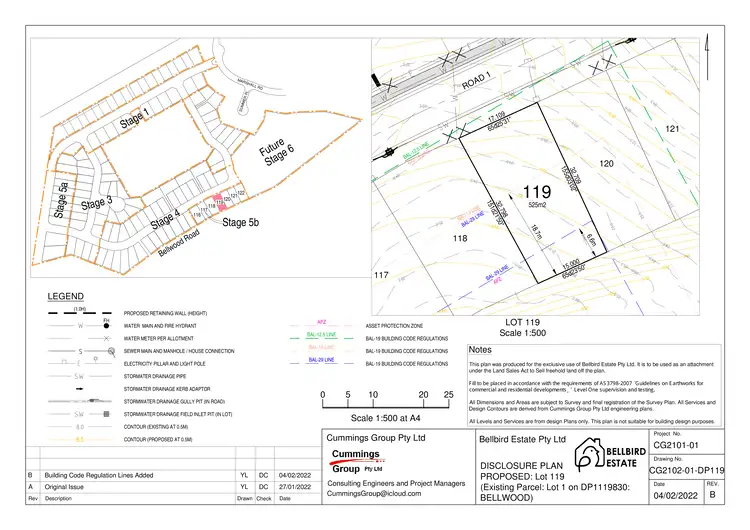 Floorplan of Homely land listing, 86 Janggal Janggal Road (Lot 119 Bellbird Estate), Nambucca Heads NSW 2448