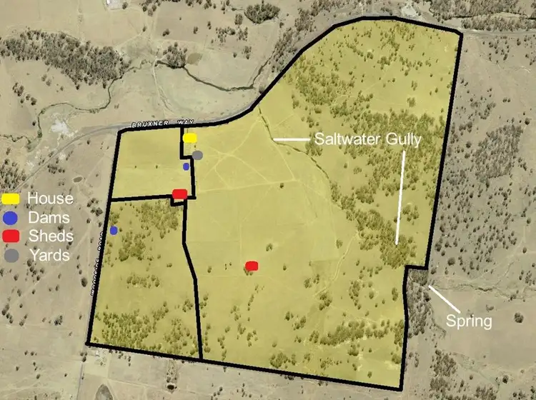 Floorplan of Homely rural property listing, 1623 Bruxner Way, Tenterfield NSW 2372
