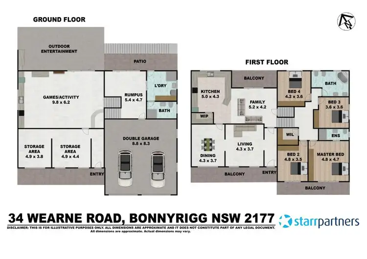 Floorplan of Homely house listing, 34 Wearne Road, Bonnyrigg NSW 2177