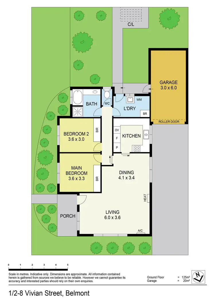 Floorplan of Homely unit listing, Unit 1, 2-8 Vivian Street, Belmont VIC 3216