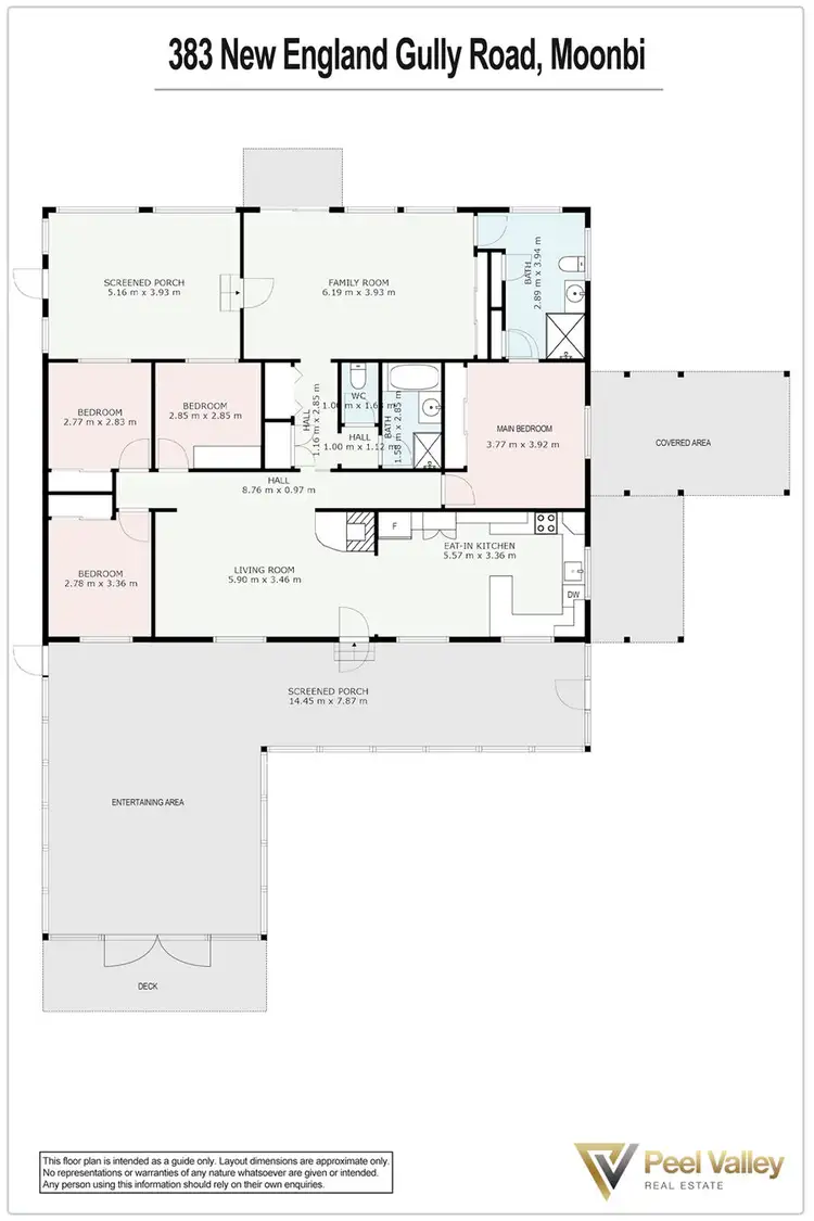 Floorplan of Homely house listing, 383 New England Gully Road, Moonbi NSW 2353